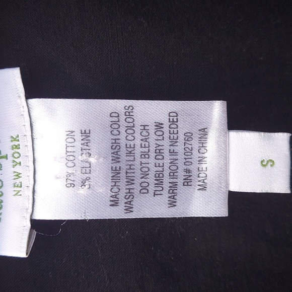 Kate Spade New York Swing Black Ruffle Bow Sleeveless Top Sz S - Picture 5 of 8